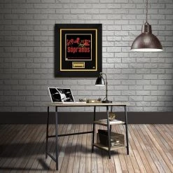 RARE-T The Sopranos HBO Series Soundtrack Limited Signature Edition Studio Licensed LP Cover Custom Frame Limited Edition Frames 9 RARE-T The Sopranos HBO Series Soundtrack Limited Signature Edition Studio Licensed LP Cover Custom Frame Limited Edition Frames