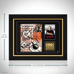 RARE-T The Sopranos Script Limited Signature Edition Studio Licensed Custom Frame