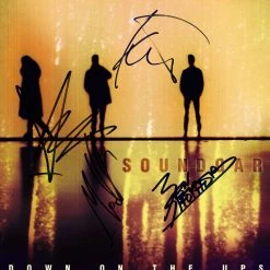 RARE-T Soundgarden Down On The Upside Gold LP Limited Signature Edition Studio Licensed Custom Frame