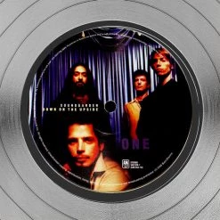 RARE-T Soundgarden Down On The Upside Platinum LP Limited Signature Edition Studio Licensed Custom Frame Limited Edition Frames