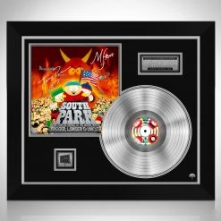 RARE-T Limited Edition Frames South Park Bigger, Longer & Uncut Limited Signature Edition Studio Licensed Platinum LP Custom Frame