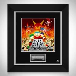 RARE-T South Park Bigger, Longer & Uncut Limited Signature Edition Studio Licensed LP Cover Custom Frame Limited Edition Frames