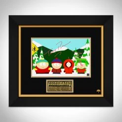 RARE-T South Park Trey Parker & Matt Stone Photo Limited Signature Edition Studio Licensed Custom Frame