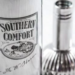 RARE-T Southern Comfort Vintage Stainless Steel 3-Piece Bar Shaker/Mixer Barware & Signs