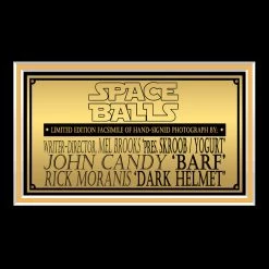 RARE-T Limited Edition Frames Spaceballs Photo Moranis, Brooks & Candy Limited Signature Edition Studio Licensed Custom Frame
