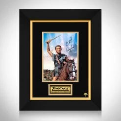 RARE-T Kirk Douglas Spartacus Limited Signature Edition Studio Licensed Photo Custom Frame