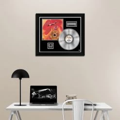 RARE-T .38 Special - Rockin’ Into The Night Platinum LP Limited Signature Edition Studio Licensed Custom Frame