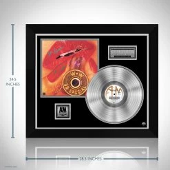 RARE-T .38 Special - Rockin’ Into The Night Platinum LP Limited Signature Edition Studio Licensed Custom Frame