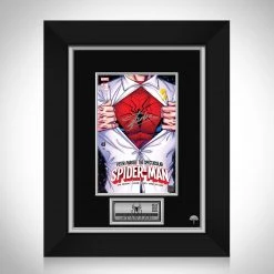 RARE-T Peter Parker The Spectacular Spider-Man #1 Stan Lee Limited Signature Edition Comic Book Cover Art Custom Frame Limited Edition Frames