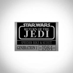 RARE-T Star Wars Generation 1 - Speeder Bike & Scout' Museum Display