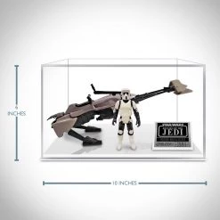 RARE-T Star Wars Generation 1 - Speeder Bike & Scout' Museum Display