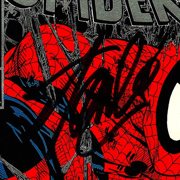 PPC Signed Memorabilia Spider-Man Torment JSA Certified 1990 #1 Marvel Comic Book Hand-Signed Custom Frame 4 PPC Signed Memorabilia Spider-Man Torment JSA Certified 1990 #1 Marvel Comic Book Hand-Signed Custom Frame