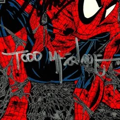 PPC Signed Memorabilia Spider-Man Torment JSA Certified 1990 #1 Marvel Comic Book Hand-Signed Custom Frame 15 PPC Signed Memorabilia Spider-Man Torment JSA Certified 1990 #1 Marvel Comic Book Hand-Signed Custom Frame