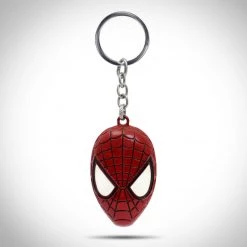 AZALEA Marvel - Spider-Man Mask Diecast Metal Keychain Ready To Ship! 48 Hour Shipping!