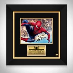 RARE-T Spider-Man On Building Photo Limited Signature Edition Studio Licensed Custom Frame Limited Edition Frames