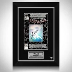 APW Signed Memorabilia Spider-Man- Hand-Signed Amazing Spider-Man #365 Hologram Comic Book By Stan Lee Custom Frame