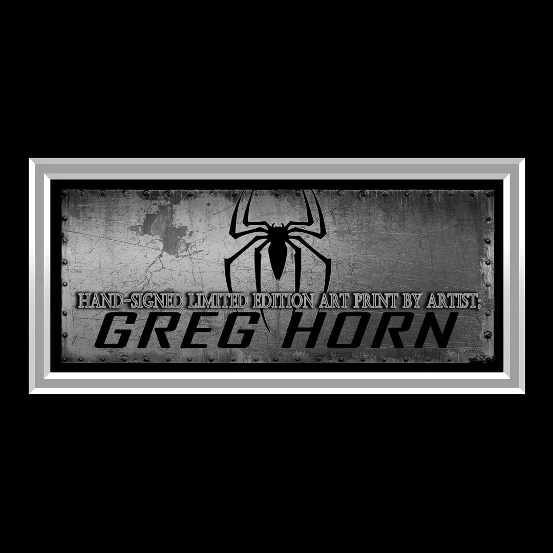 VAULT COLLECTIBLES Spider-Man 'Spider-Man Death' Hand-Signed Artwork Print By Artist Greg Horn Custom Frame Signed Memorabilia 7 VAULT COLLECTIBLES Spider-Man 'Spider-Man Death' Hand-Signed Artwork Print By Artist Greg Horn Custom Frame Signed Memorabilia