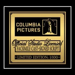 RARE-T Spider-Man Movie Script Limited Signature Edition Studio Licensed Custom Frame Limited Edition Frames