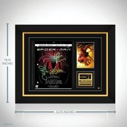 RARE-T Spider-Man Movie Script Limited Signature Edition Studio Licensed Custom Frame Limited Edition Frames