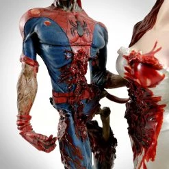 RARE-T Zombie Spider-Man & Mary Jane Diamond Select Limited Edition Statue #549 Of 2500 By Rudy Gargia Collectible Statues