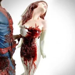 RARE-T Zombie Spider-Man & Mary Jane Diamond Select Limited Edition Statue #549 Of 2500 By Rudy Gargia Collectible Statues