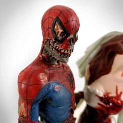 RARE-T Zombie Spider-Man & Mary Jane Diamond Select Limited Edition Statue #549 Of 2500 By Rudy Gargia Collectible Statues