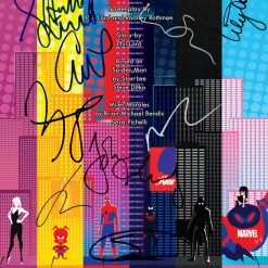 RARE-T Spider-Man Into The Spider-Verse Script Limited Signature Edition Studio Licensed Custom Frame