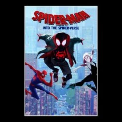 RARE-T Spider-Man Into The Spider-Verse Script Limited Signature Edition Studio Licensed Custom Frame