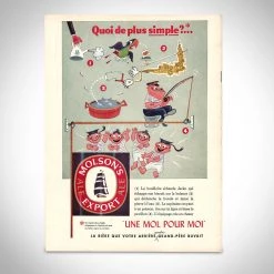 Michel Maurice & Henri Richard- Hand-Signed Vintage '1956 Sport Revue Magazine' By Maurice Richard Custom Frame