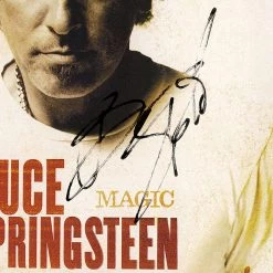 RARE-T Bruce Springsteen - Magic LP Cover Limited Signature Edition Studio Licensed Custom Frame