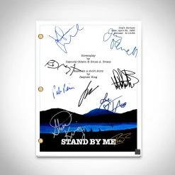 RARE-T Stand By Me Movie Script Limited Signature Edition Studio Licensed Custom Frame Limited Edition Frames