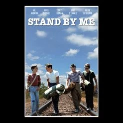 RARE-T Stand By Me Movie Script Limited Signature Edition Studio Licensed Custom Frame Limited Edition Frames