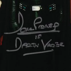 PPC Signed Memorabilia Star Wars - Beckett Certified Hand-Signed Mini Poster By David Prowse & Ian McDiarmid Custom Frame
