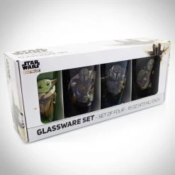 Oracle Star Wars - The Mandalorian Set Of 4 Tumblers