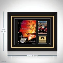 RARE-T Limited Edition Frames Star Trek The Next Generation Script Limited Signature Edition Studio Licensed Custom Frame