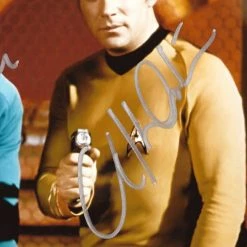 RARE-T Star Trek- Phaser Gun Limited Signature Edition Studio Licensed Photo Custom Frame