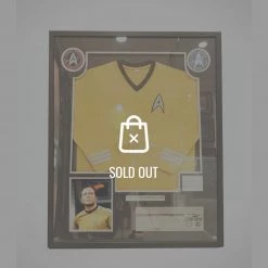 Rare-T Exclusive 'Star Trek Sweater Hand Signed By William Shatner' Custom Frame