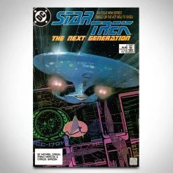 Rare-T Signed Comic Memorabilia Star Trek The Next Generation (1988) #1 - Hand-Signed By Artist Bill Sienkiewicz Comic Book 10 Rare-T Signed Comic Memorabilia Star Trek The Next Generation (1988) #1 - Hand-Signed By Artist Bill Sienkiewicz Comic Book