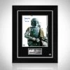 RARE-T Boba Fett Mini Poster Limited Signature Edition Studio Licensed Custom Frame