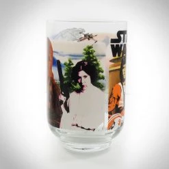 KATALYST Star Wars- 'New Hope' Drinking Glass Featuring Luke, Leia, Han Solo, Yoda, Chewbacca, R2-D2 And C-3PO