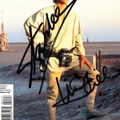 RARE-T Star Wars #1 Stan Lee & Mark Hamill Limited Signature Edition Comic Book Cover Art Custom Frame Limited Edition Frames