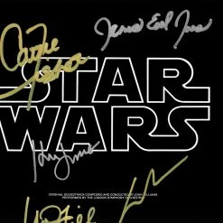 RARE-T Limited Edition Frames Star Wars A New Hope Soundtrack LP Cover Limited Signature Edition Studio Licensed Custom Frame