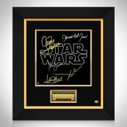 RARE-T Limited Edition Frames Star Wars A New Hope Soundtrack LP Cover Limited Signature Edition Studio Licensed Custom Frame