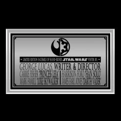 RARE-T Limited Edition Frames Star Wars Return Of The Jedi Photo Limited Signature Edition Studio Licensed Custom Frame