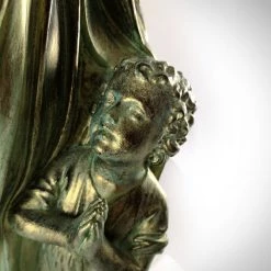 Jonathan Ready To Ship! 48 Hour Shipping! Mother And Child Authentic 19th Century Statue