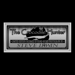RARE-T The Crocodile Hunter Steve Irwin Photo Limited Signature Edition Licensed Custom Frame Limited Edition Frames 9 RARE-T The Crocodile Hunter Steve Irwin Photo Limited Signature Edition Licensed Custom Frame Limited Edition Frames