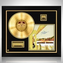 RARE-T Limited Edition Frames Stevie Wonder Innervisions Gold LP Limited Signature Edition Studio Licensed Custom Frame