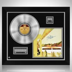 Rare-T Limited Edition Frames Stevie Wonder Innervisions Limited Signature Edition Studio Licensed Platinum LP Custom Frame