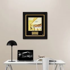 RARE-T Limited Edition Frames Stevie Wonder Innervisions Limited Signature Edition Studio Licensed LP Cover Custom Frame