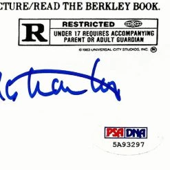 PPC Scarface - Psa/Dna Certified Hand-Signed Mini Poster By Cast Custom Frame Signed Memorabilia